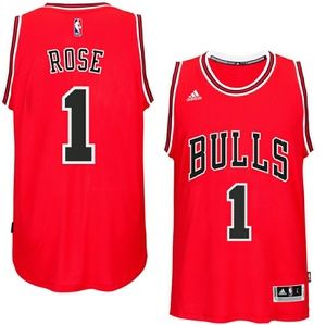 chicago bulls d rose jersey
